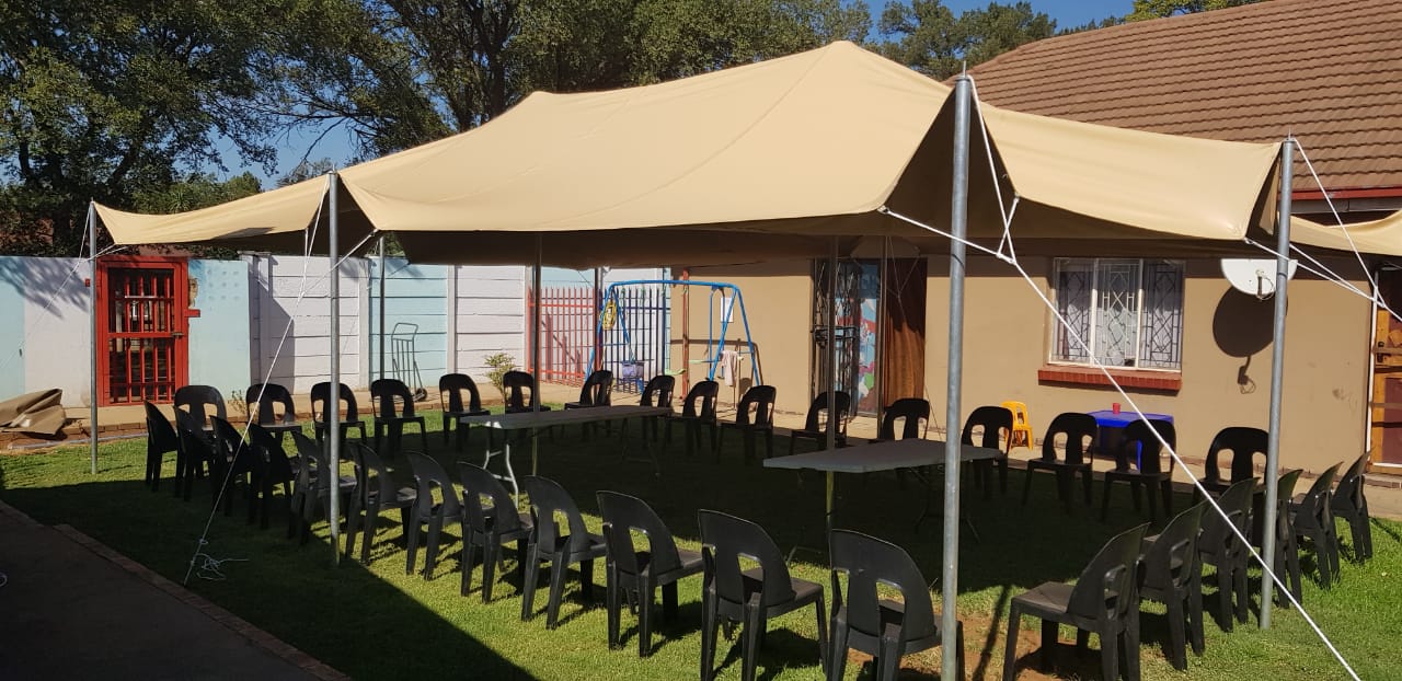 Waterproof stretch tent for hire Vaal Triangle
