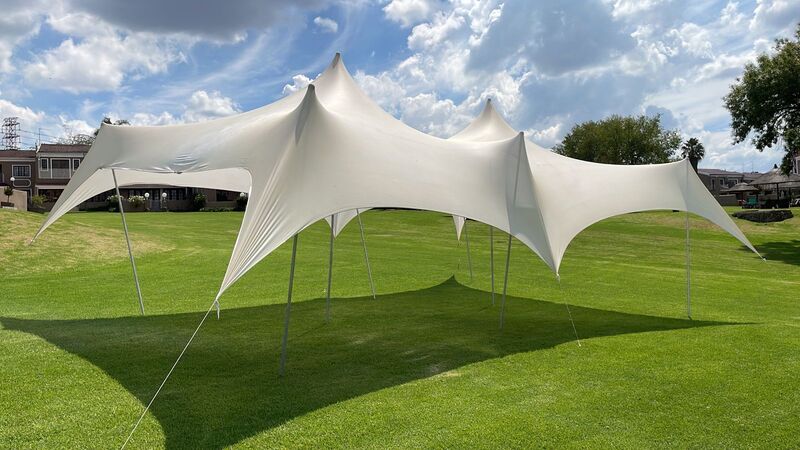 semi waterproof stretch tents for hire vaal triangle
