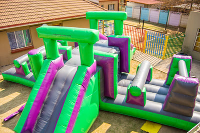 The Warrior huge jumping castle for hire vaal triangle